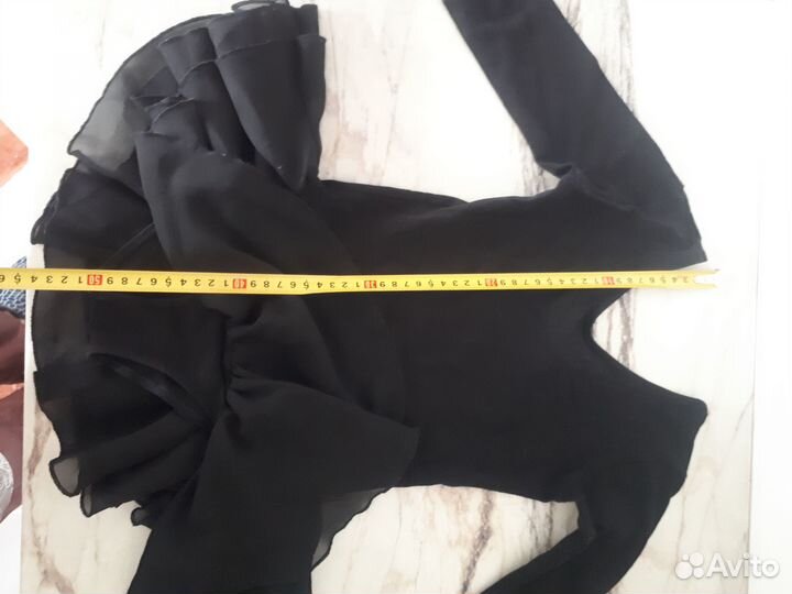 Купальник гимнастический с юбкой р. 122-128