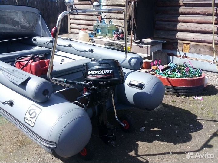 Мото лодка пвх фрегат 370 AlR F Меркури 5