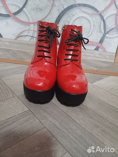 Ботильоны натуральная кожа 37