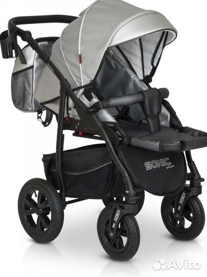 Коляска 2 в 1 соник верди