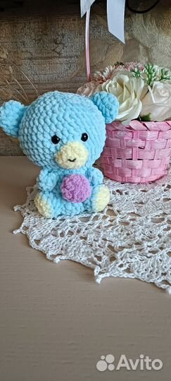 Плюшевый мишка ручной работы