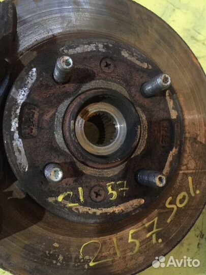 Диск тормозной передний Hyundai Solaris