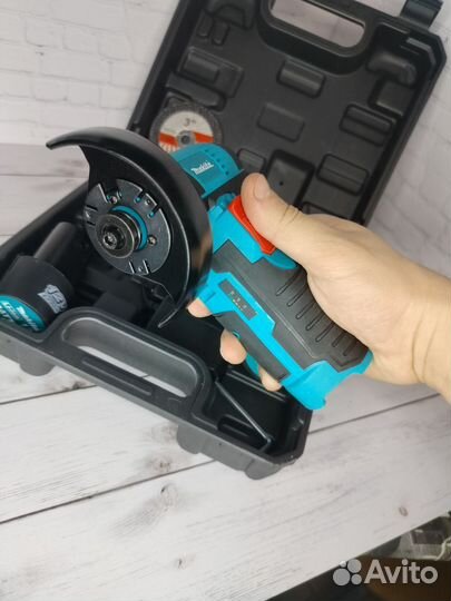 Аккумуляторная болгарка makita мини