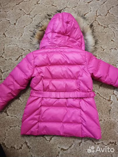 Зимняя (демисезонная) куртка на девочку 98