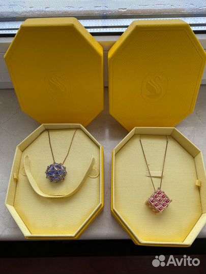 Swarovski подвеска кулон кольцо curiosa