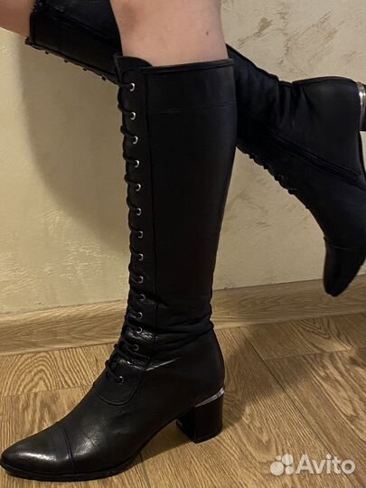 Сапоги весна - осень женские 35-36 размер