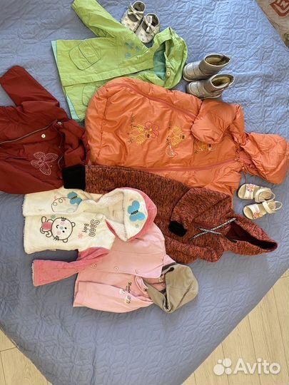 Отдам вещи на девочку от 0 до 2 лет