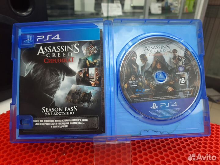 Диск PS4 Assassin Cread Синдикат