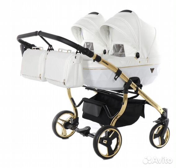 Коляска для двойни junama