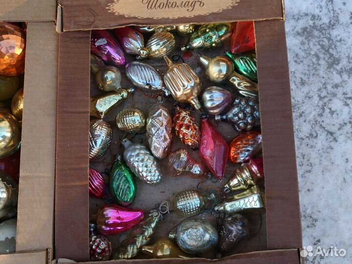 Елочные игрушки СССР