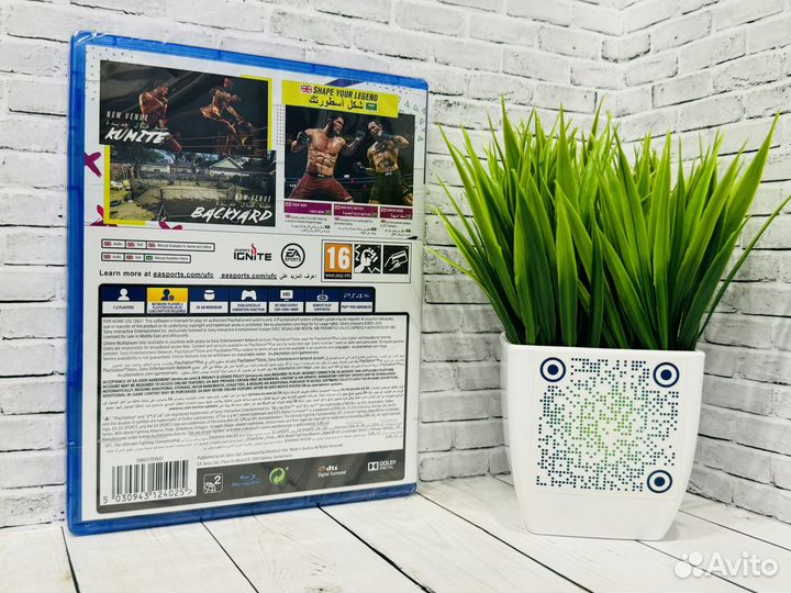 UFC 4 PS4 (Новый диск)