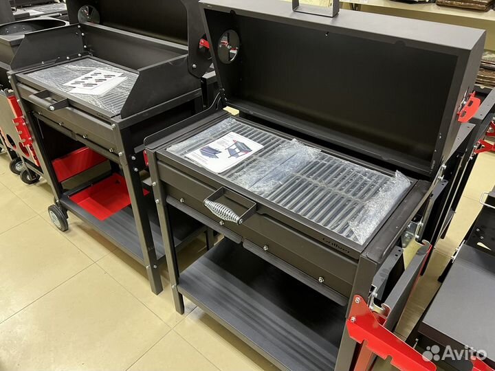 Мангал барбекю коптильня