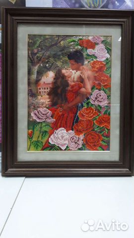 Картина вышивка бисером