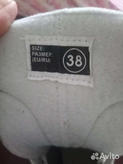 Коньки фигурные натуральная кожа