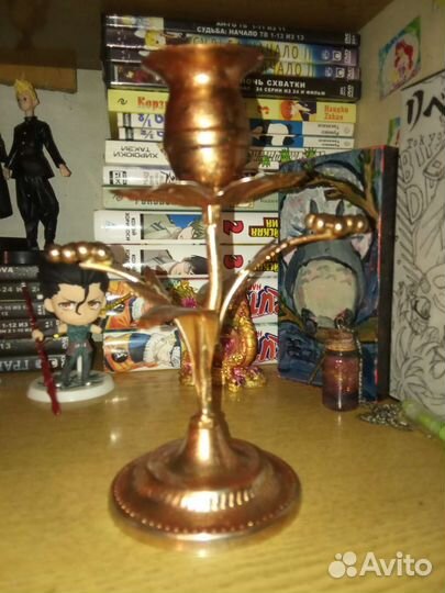 Подсвечник ручной работы Нарцисс