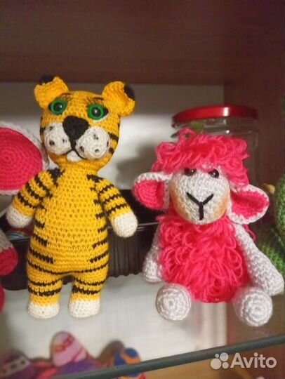 Вязаные игрушки ручной работы под заказ