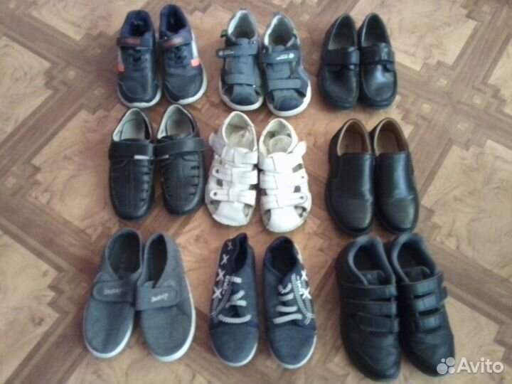 Большой пакет обуви 30-32