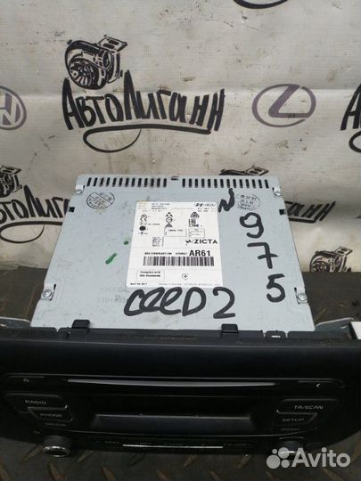 Магнитола Kia Ceed 2 G4FG 2017