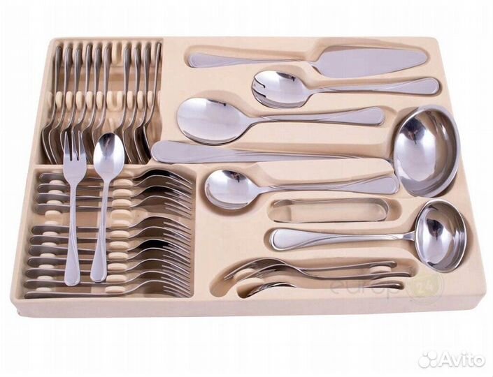 Fissman Набор столовые приборы в кейсе 72 пр