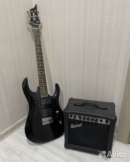 Электро гитара с комбиком