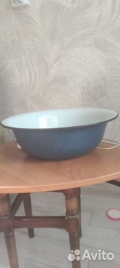 Таз металлический