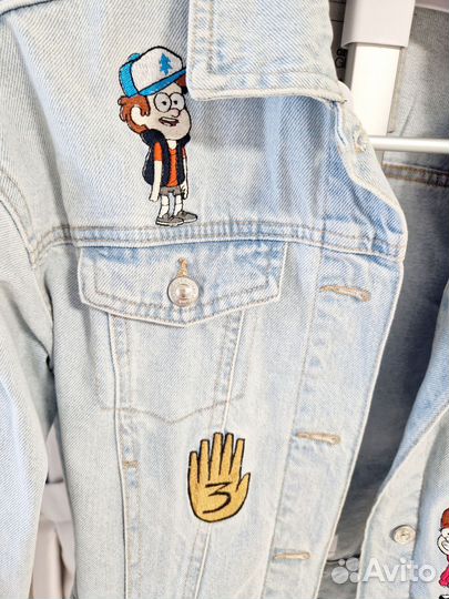 Джинсовая куртка для девочки