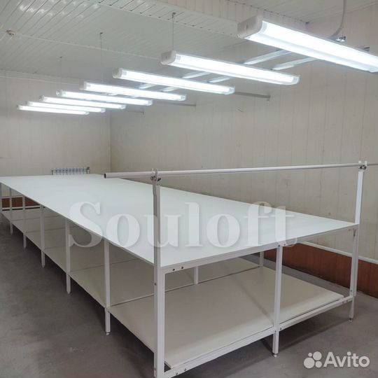 Раскройные столы, мебель для швейного производства