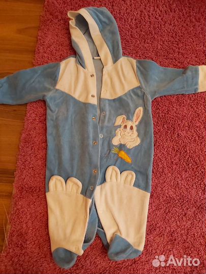 Пакет вещей на девочку от 0 до 6 мес