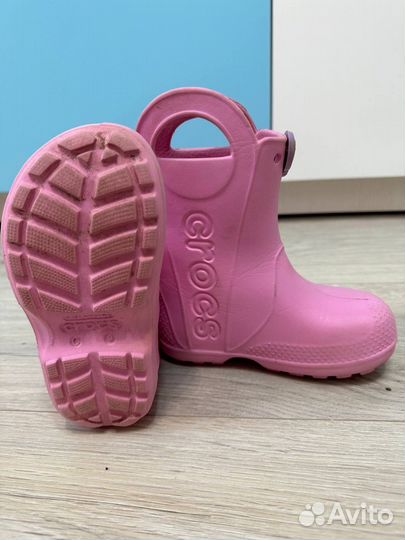 Резиновые сапоги crocs