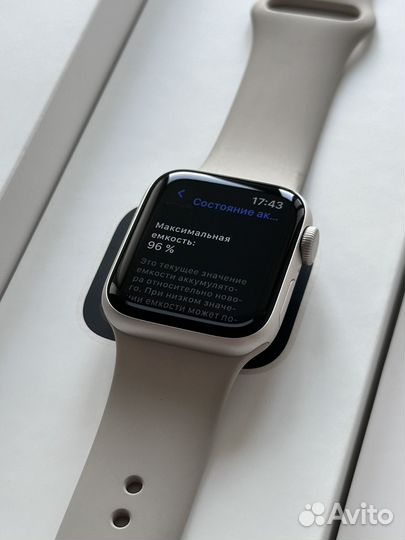 Apple Watch SE 2, 40mm (чек, акб-96, идеалы)