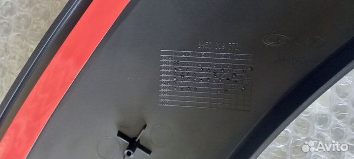 Накладка зад.бамп.лев.largus Cross (FL) 8450091376