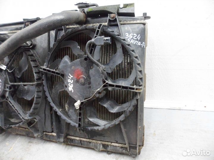 Кассета радиаторов Hyundai Santa Fe 2