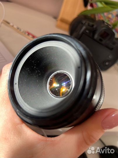 Объектив Canon 50mm 1:4 macro