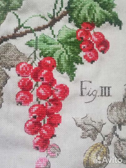 Картина вышитая крестом 