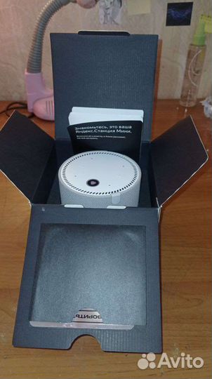 Яндекс станция мини алиса с часами