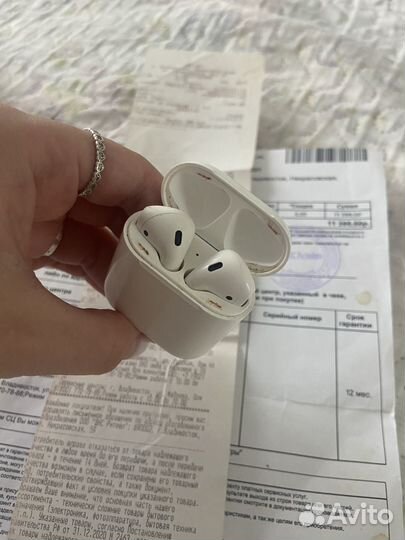 Наушники apple airpods