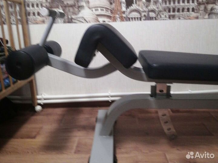 Скамья для жима и пресса бу