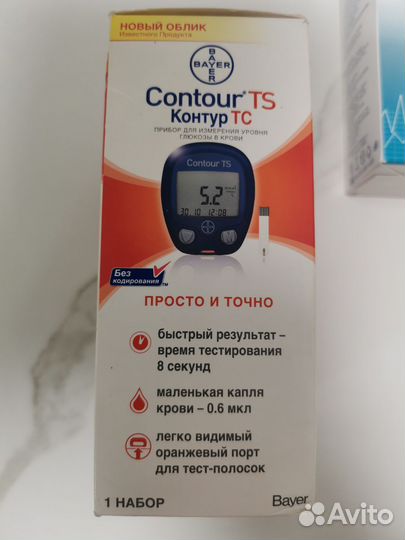 Глюкометры Contour TS + Diacont