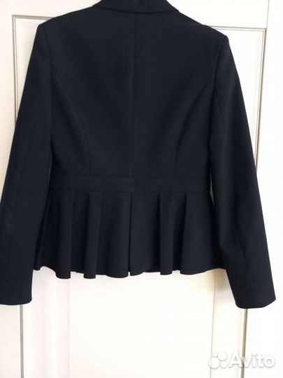 Пиджак школьный, синий, рост 164