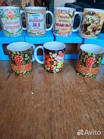 Кружки и чайники подарочные