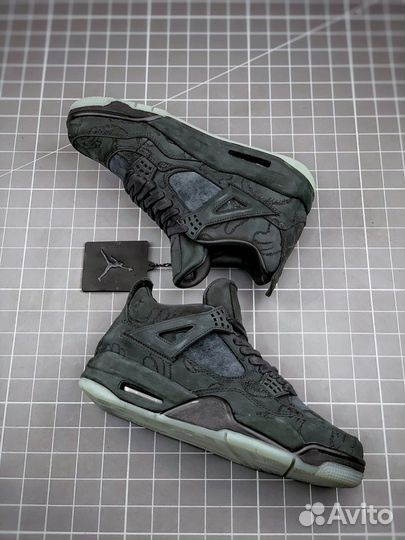 Nike Air Jordan 4 Kaws Black