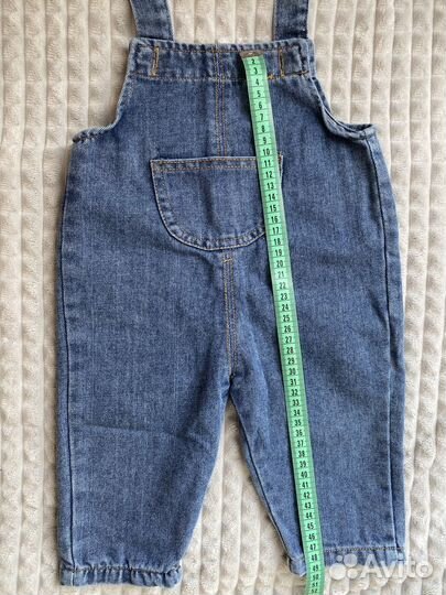 Джинсовый комбинезон 74