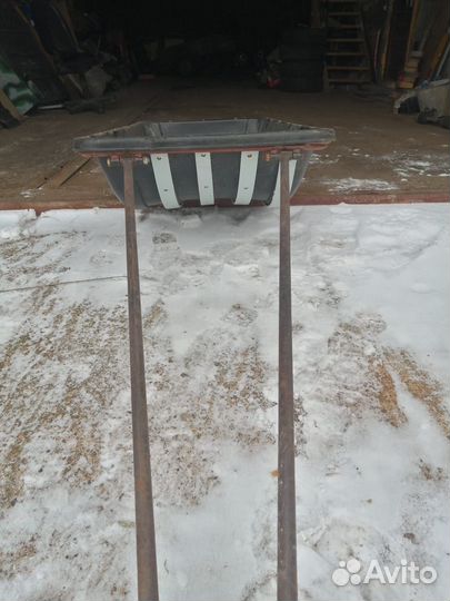 Сани волокуши для снегохода бу