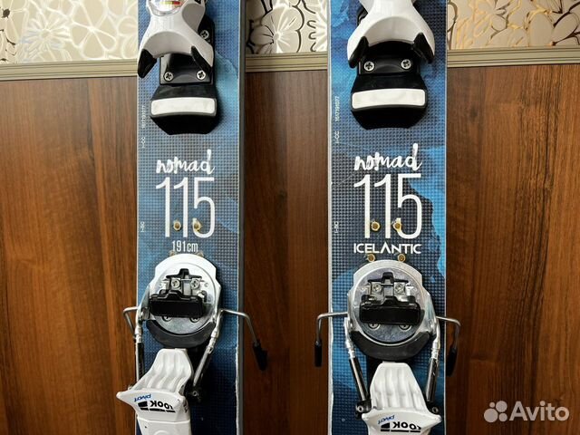 Горные лыжи Icelantic Nomad 115 + Look Pivot 18 объявление продам