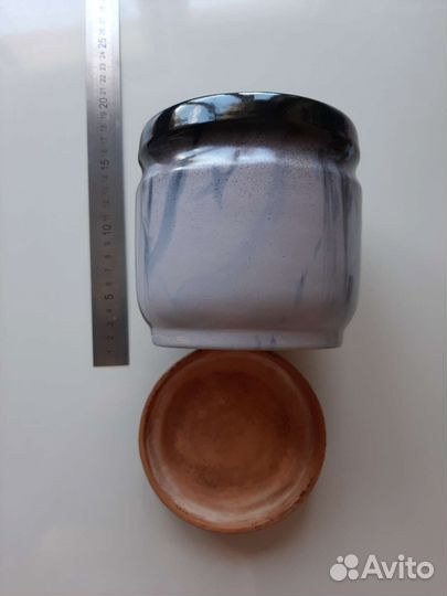 Керамические горшки для цветов бу