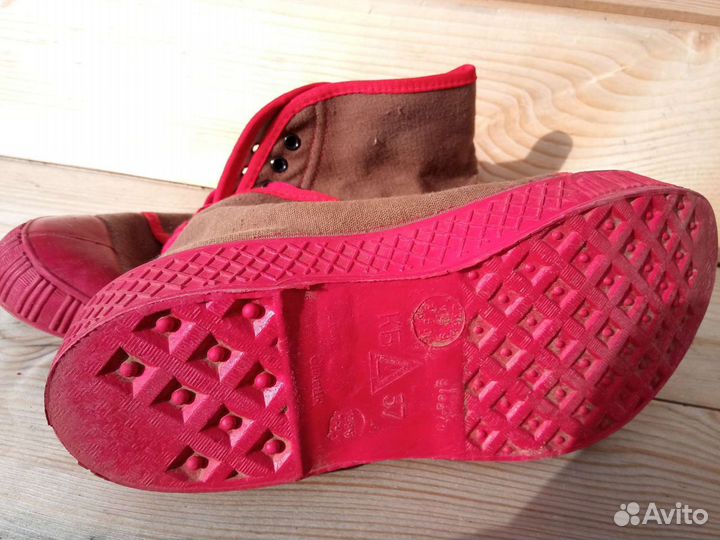 Кеды СССР Красный треугольник