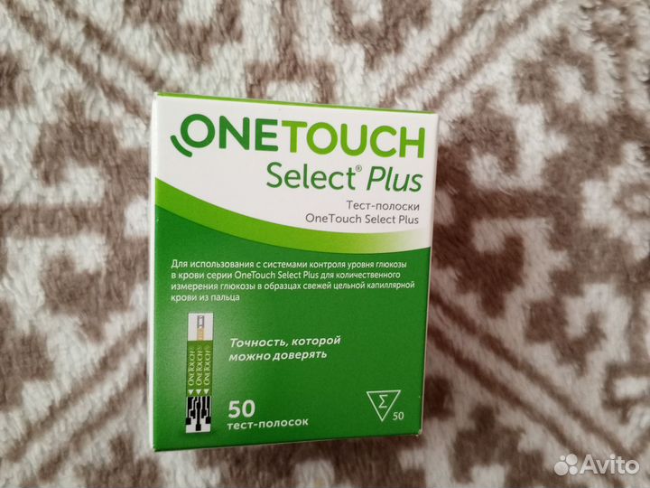 Тест полоски one touch select plus