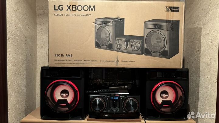 Музыкальный центр LG CL65, 950w, bluetooth