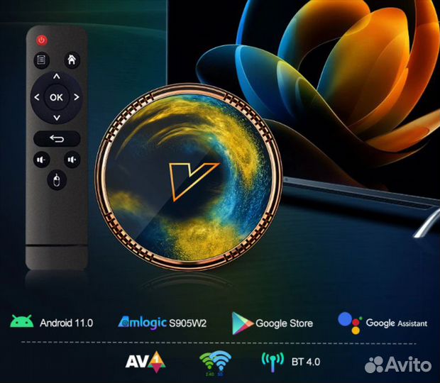 Android приставка Vontar W2 ATV 4/32GB. Новая
