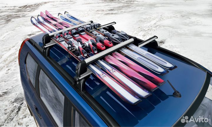 Крепление для Лыж и Сноубордов для Toyota Avensis